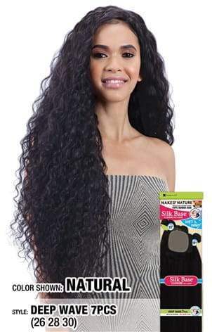 Shake N Go Wet And Wavy Naked Nature - Deep Wave 7 Pieces