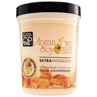 Elasta QP Argan Soy Oyl Ultra Hydration Deep Conditioner (15 Oz) - Beauty Empire