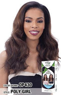 Freetress Equal Drawstring Full Cap Half Wig - Poly Girl