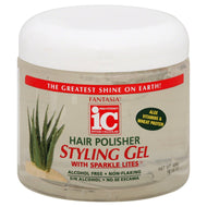 Fantasia IC Hair Polisher Styling Gel with Sparkle Lites (16 Oz) - Beauty Empire