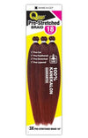 Que 3X Pre-Stretched Braiding Hair - 18 Inches