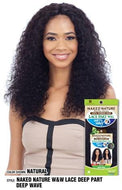 Shake N Go Naked Nature Wet & Wavy Deep Lace Part Wig - Deep Wave