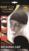 Qfitt Make Your Own Wig Deluxe Stretch Weaving Cap - 5018 Black