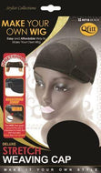 Qfitt Make Your Own Wig Deluxe Stretch Weaving Cap - 5018 Black