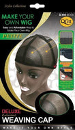 Qfitt Make Your Own Wig Petite Deluxe Customized Weaving Cap - 500 Black