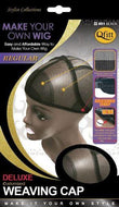 Qfitt Make Your Own Wig Regular Deluxe Customized Weaving Cap - 501 Black