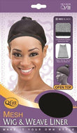 Qfitt Open Top Mesh Wig & Weave Liner - 503 Black