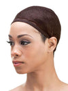 Qfitt Closed Top Organic Argan & Shea Butter Treated + Olive Oil Scented Mesh Wig & Weave Cap - 8431 Brown