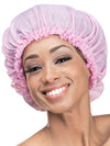 Qfitt Large Satin Sleep Cap - 150 Assort(Random Color)