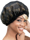 Qfitt X Large Satin Bonnet - 159 Black