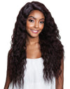 Brown Sugar Flat & Lay Human Hair Blend Lace Front Wig - BSL202 Rosemary - Beauty Empire