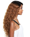 Brown Sugar Flat & Lay Human Hair Blend Lace Front Wig - BSL202 Rosemary - Beauty Empire