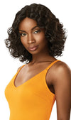 Outre The Daily Wig 100% Unprocessed Human Hair Lace Part Wig - Curly Bob 12 Inches