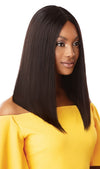 Outre The Daily Wig 100% Unprocessed Human Hair Lace Part Wig - Straight Blunt Cut Bob 16 Inches