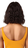 Outre The Daily Wig 100% Unprocessed Human Hair Lace Part Wig - Curly Blunt Cut Bob 14 Inches