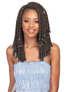 Bobbi Boss Bomba Blunt Tips Crochet Braids - Senegal Twist 10 Inches - Beauty Empire