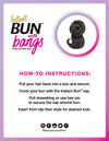 Sensationnel Instant Bun With Bangs - Evonne