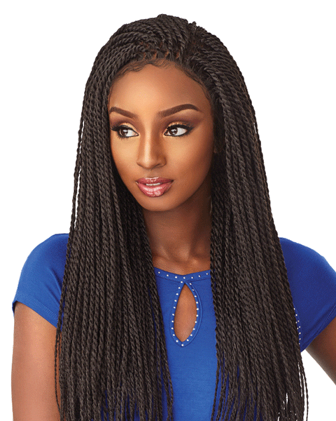 Sensationnel Cloud 9 4x4 Swiss Lace Front Wig - Senegal Twist