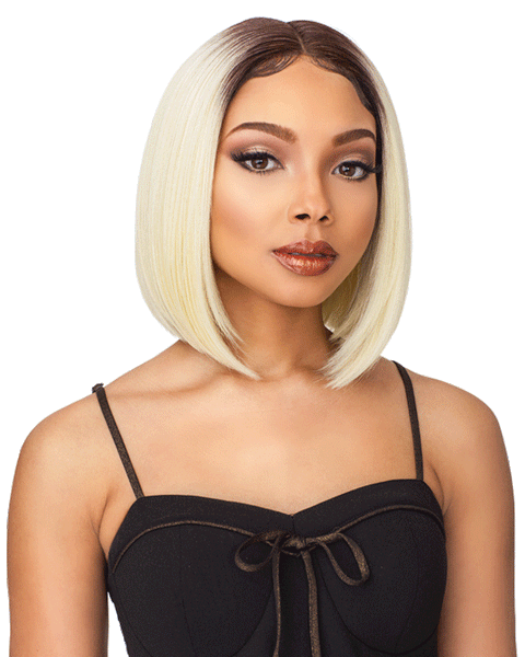 Sensationnel Empress Natural Center Part Lace Front Edge Wig - Kelsey