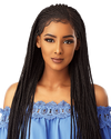 Sensationnel Cloud 9 13X5 100% Hand-Braided Swiss Lace Wig - Side Part Cornrow