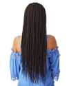 Sensationnel Cloud 9 13X5 100% Hand-Braided Swiss Lace Wig - Side Part Cornrow