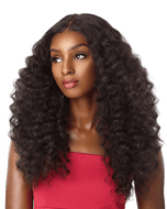 Sensationnel Empress Natural Center Part Lace Front Edge Wig - Amani