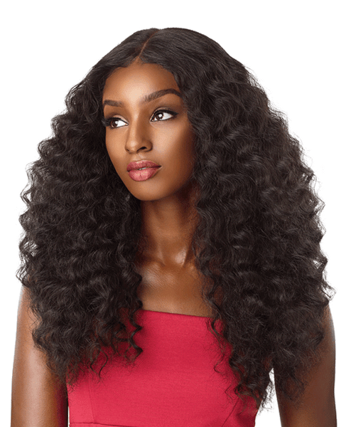 Sensationnel Empress Natural Center Part Lace Front Edge Wig - Amani