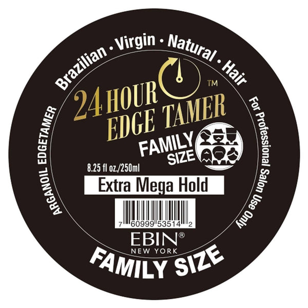 EBIN New York Argan Oil Edge Tamer Extra Mega Hold (Edge Control) 8.25 Oz - Beauty Empire