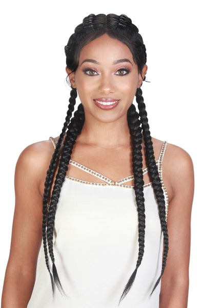 Zury Sis Double Dutch Box Braid 360 Lace Front Wig - Dutch Box