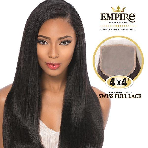 Sensationnel Empire 4x4 Human Hair Closure 12" - Beauty Empire