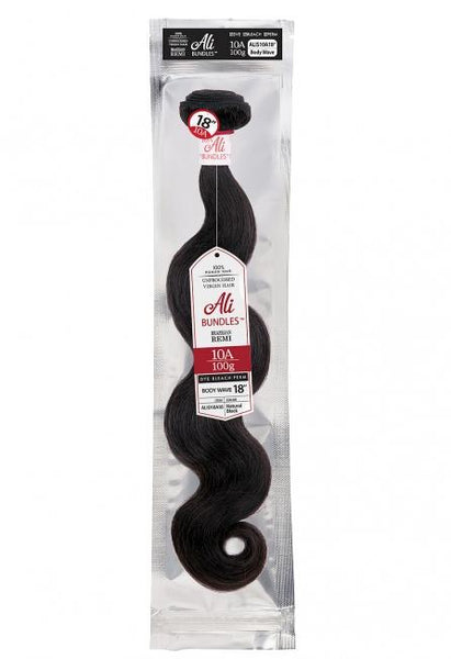 Ali 100% Unprocessed Brazilian Bundle 10A - Body Wave - Beauty Empire