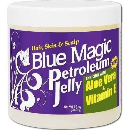 Blue Magic Petroleum Jelly enriched with Aloe Vera & Vitamin E (12 Oz) - Beauty Empire
