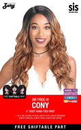 Zury Sis The Dream Free Shift 4 Inch Deep Part Wig - DR Free-H Cony