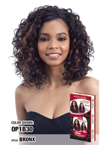 Model Model Equal Drawstring Full Cap Half Wig - Bronx