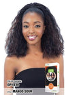 Model Model Equal Drawstring Full Cap Half Wig - Mango Sour