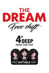 Zury Sis The Dream Free Shift 4 Inch Deep Part Wig - DR Free-H Marie