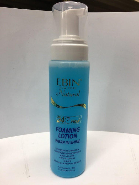 Ebin New York Natural Foaming Lotion (8 oz) - Beauty Empire