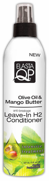 Elasta QP Olive Oil & Mango Butter Leave-In H2 Conditioner (8 Oz) - Beauty Empire