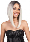 Bobbi Boss Synthetic Lace Front Wig - MLF218 Lyna Angled Bob - Beauty Empire