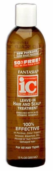 Fantasia IC Leave-In Hair and Scalp Treatment (12 Oz) - Beauty Empire