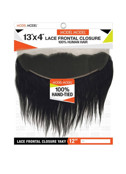 Model Model 100% Human Hair 13x4 Lace Frontal Closure