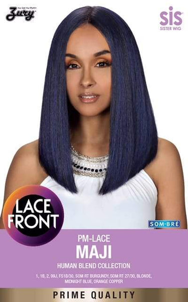 Zury Sis Prime Collection Mixed Blend Lace Front Wig - Maji