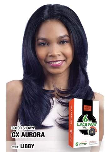 Model Model 6 Inch Lace Part Wig - Libby