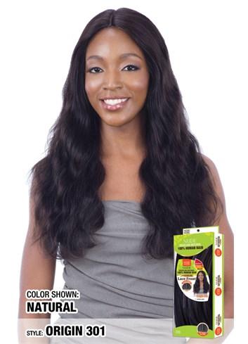 Model Model Nude 100% Brazilian Human Hair 5 Inch Part Lace Front Wig - Origin 301