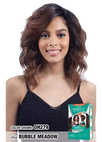 Model Model Deep Invisible L Part Lace Wig - Bubble Meadow - Beauty Empire