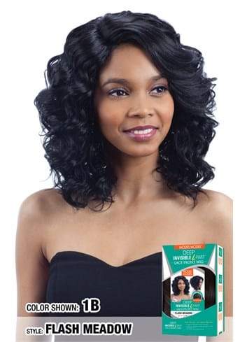 Model Model Deep Invisible L Part Lace Wig - Flash Meadow
