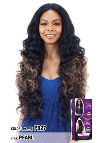 Model Model Invisible Lace Front Wig - Pearl