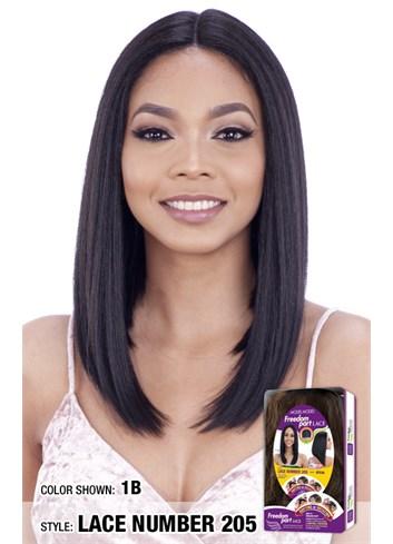Model Model Freedom Part Lace Front Wig - Lace Number 205