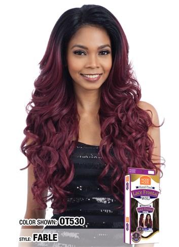 Model Model Hand Tied 13"x4" Lace Frontal Wig - Fable
