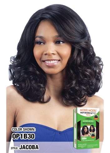 Model Model Deep Invisible L Part Lace Wig - Jacoba